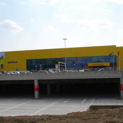 Nouvelle toiture industrielle Ikea Anderlecht